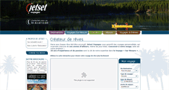 Desktop Screenshot of jetset-voyages.fr
